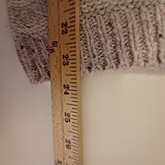 Country craft silk and angora blend mixed knit sweater size large - Picture 8 of 8